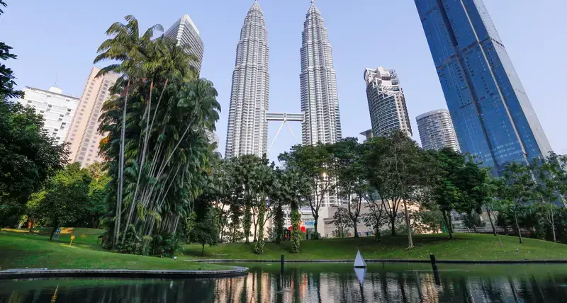 The Petronas Towers in Malaysia’s capital, Kuala Lumpur
